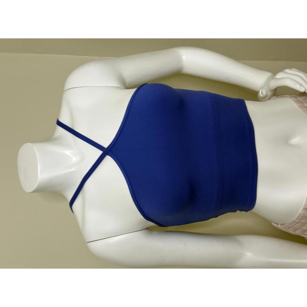 GAP Fit Eclipse Blue Bra Top XS Brami Halter Yoga Cami Tank Athletic - Picture 2 of 4